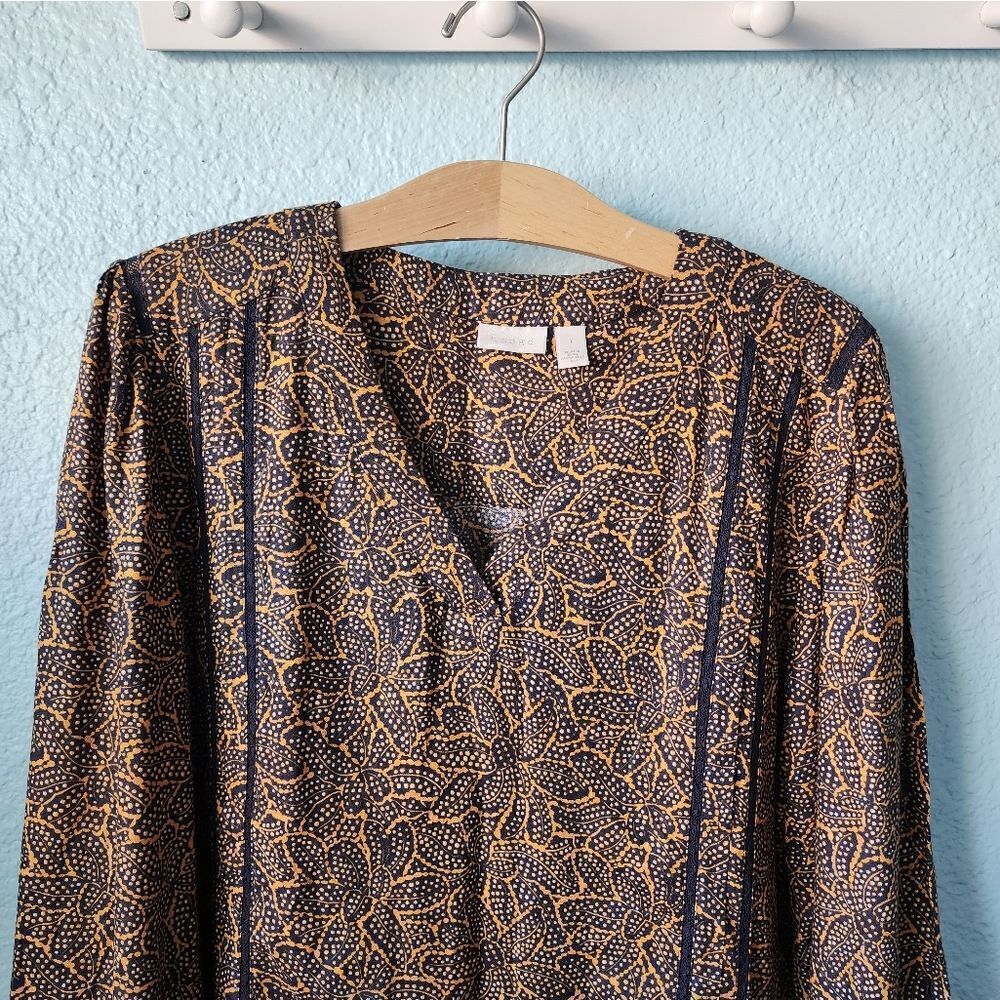 HINGE bohemian peaseant cottagecore blouse - Picture 6 of 12